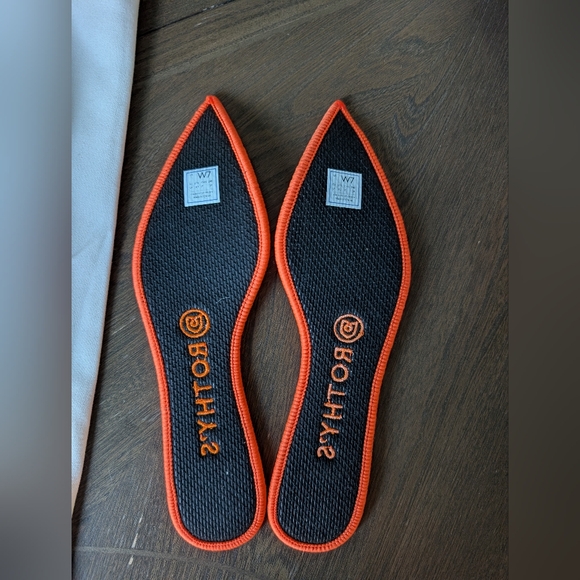 VHTF: Ltd Ed Rothy’s ➤ The Point Merino Wool Ballet Flat ➤ Camel Herringbone ➤ 7 - Picture 6 of 16